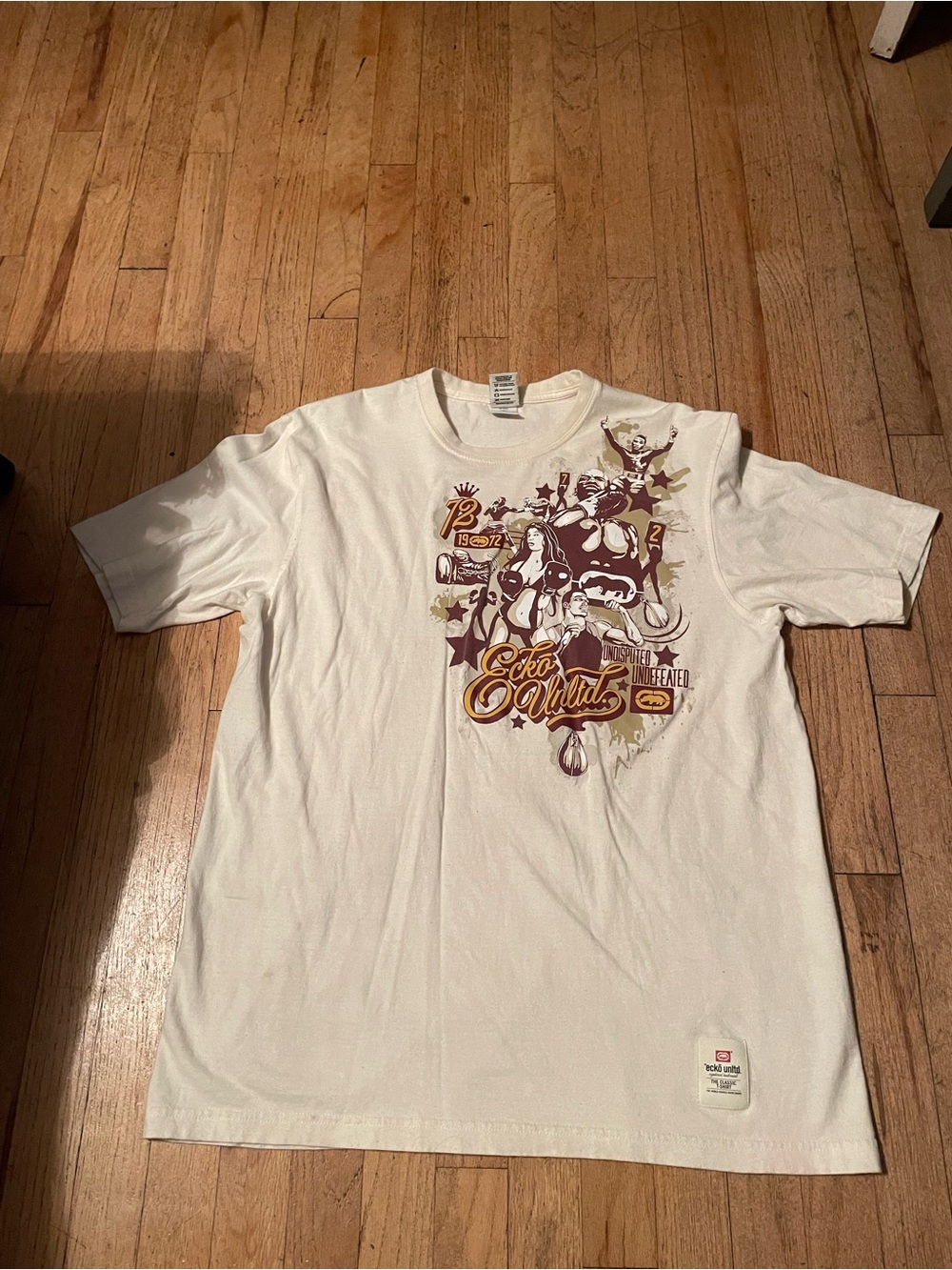 Ecko Unlimited White Graphic Men’s T-Shirt